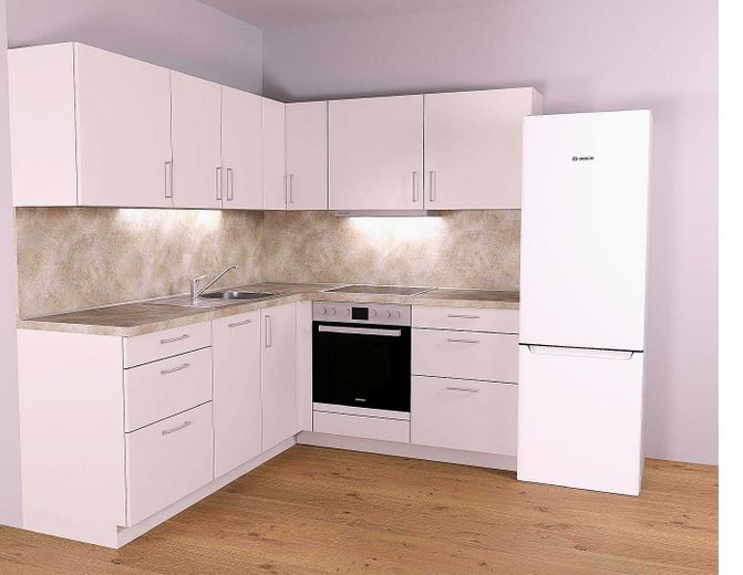 auf Wunsch: Einbau EBK