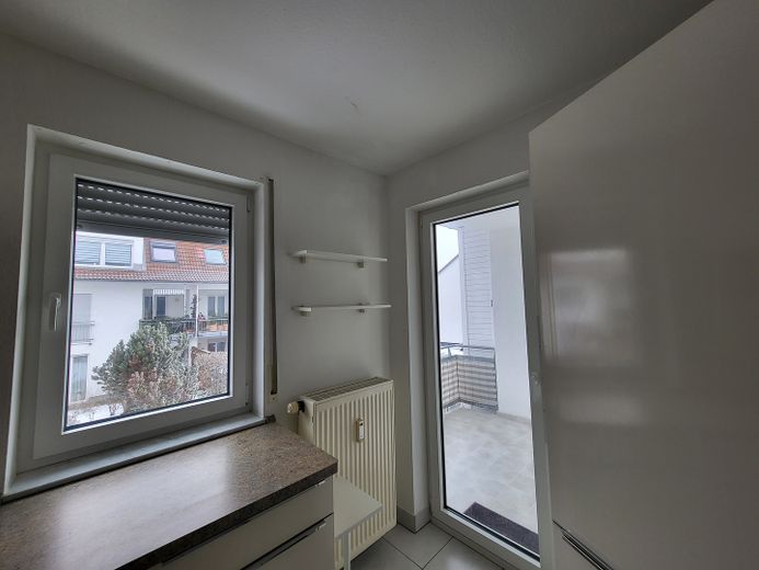 Tür zur Loggia von der Küche