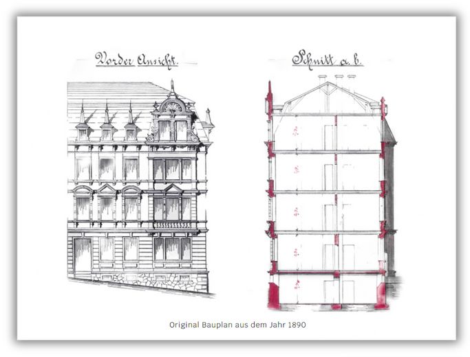 Bauplan 1890