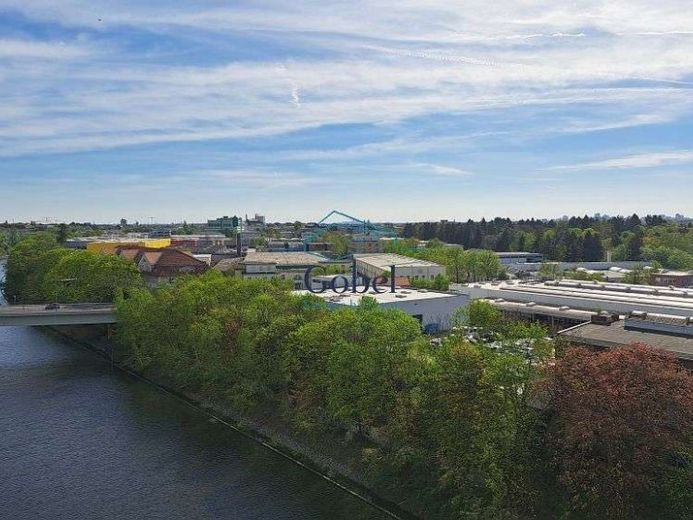 Office space with large terrace area in direct waterfront location on the Teltow Canal in Berlin-Tempelhof! – Photo 1