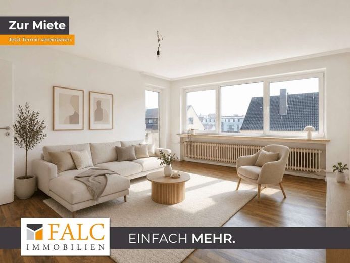 Habiter au centre de Bremerhaven – 3 pièces avec balcon – Foto 1