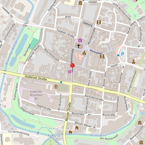 Wohn u. Geschäftshaus in 1a Lage und Provisionsfrei – Lageplan
