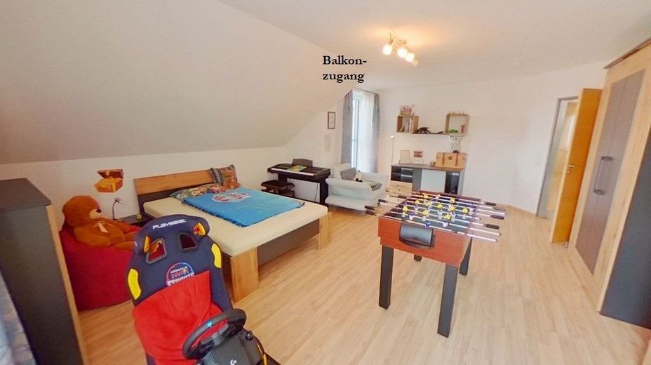 Traumhaftes Energiespar-EFH A+, exklusives Wohnen, Garten, Pool – OG Kinderzimmer Schlafen