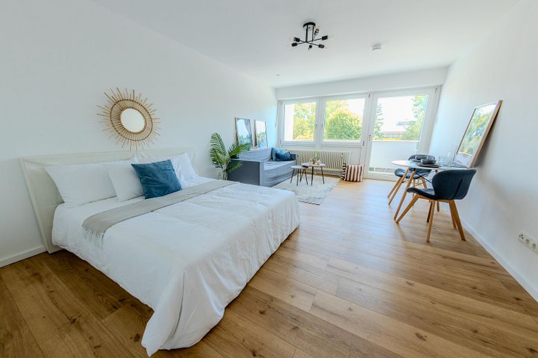 Wohnbereich mit Balkon
