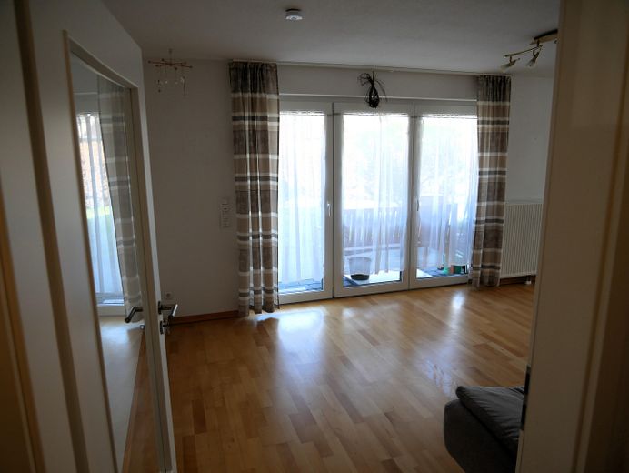 Wohnzimmer Blick Terrasse