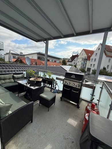 Exclusief 3-kamerappartement op een centrale locatie met groot balkon op de 1e verdieping – Balkon