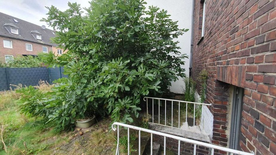 Gartenblick Treppenseite