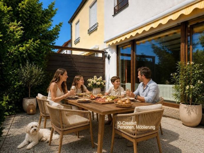 Ein Zuhause mit eigenem Pool & Garage!
Charmante Doppelhaushälfte für Familien und neue Wohnideen – Foto 1