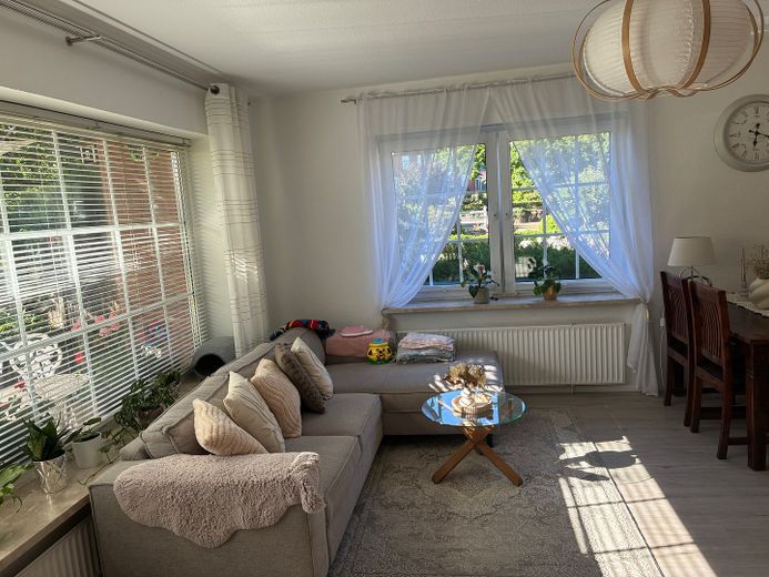 Einfamilienhaus mit Einliegerwohnung – Wohnzimmer unten