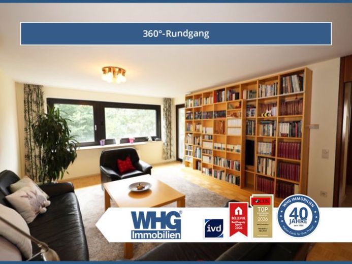 Großzügige 3,5-Zimmer-Wohnung mit Neckarblick – Foto 1