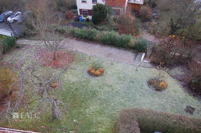 +++Vielseitiges 4 Mehrfamilienhaus oder exklusiver Firmensitz in Bad Wildungen+++ – Gartenansicht von oben
