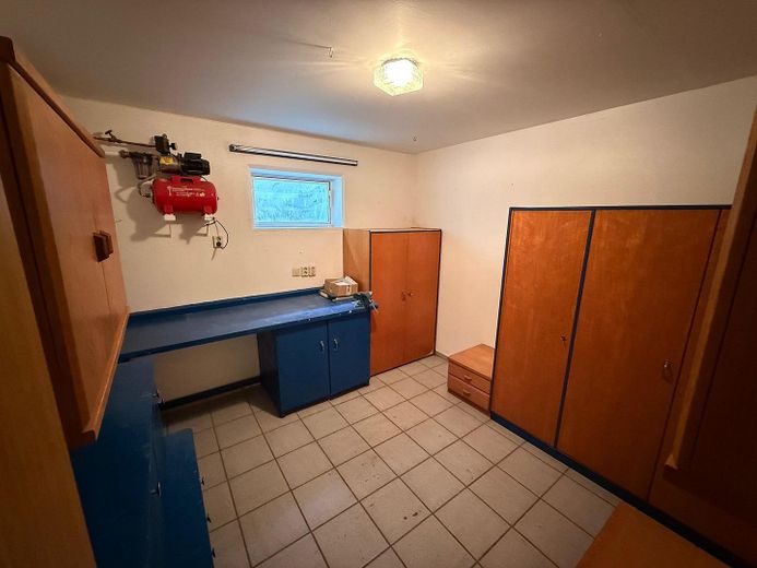 Kellerraum, auch Werkstatt