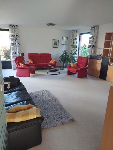 Blick in das Wohnzimmer