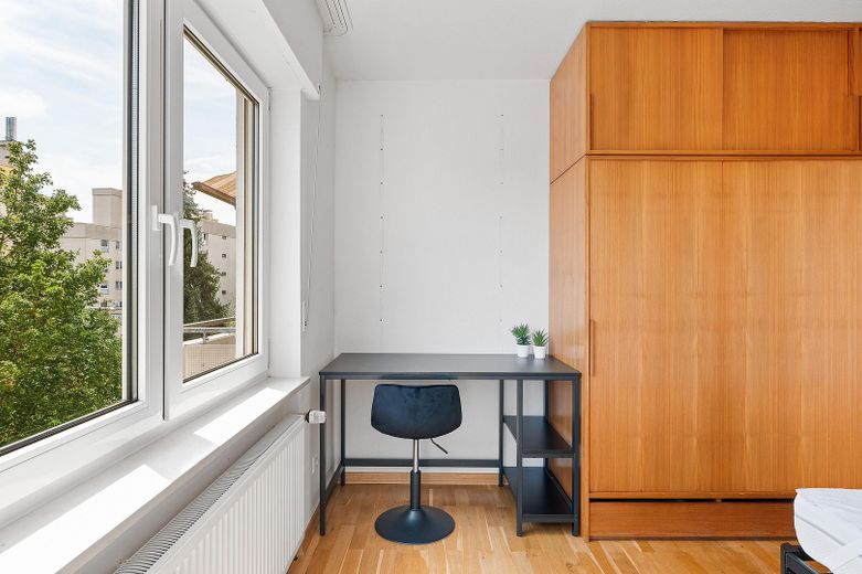Eines der vier Schlafzimmer