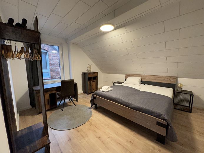 4ZKB Maisonettewhg., Stellplatz, Moritzberg – Schlafzimmer