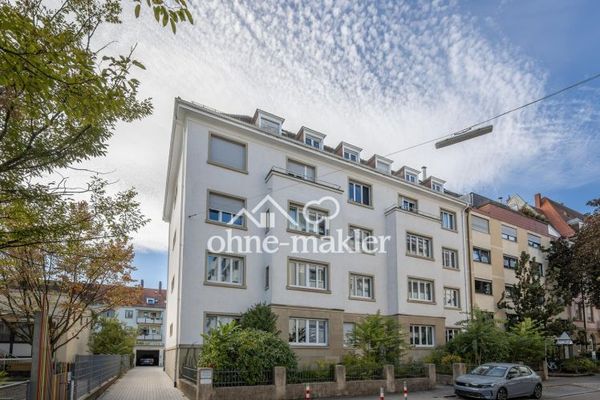 Dachgeschoss-Rohling (ca. 79 m²) zum Selbstausbau in der Südweststadt / + Ausbauoption im Dachspitz