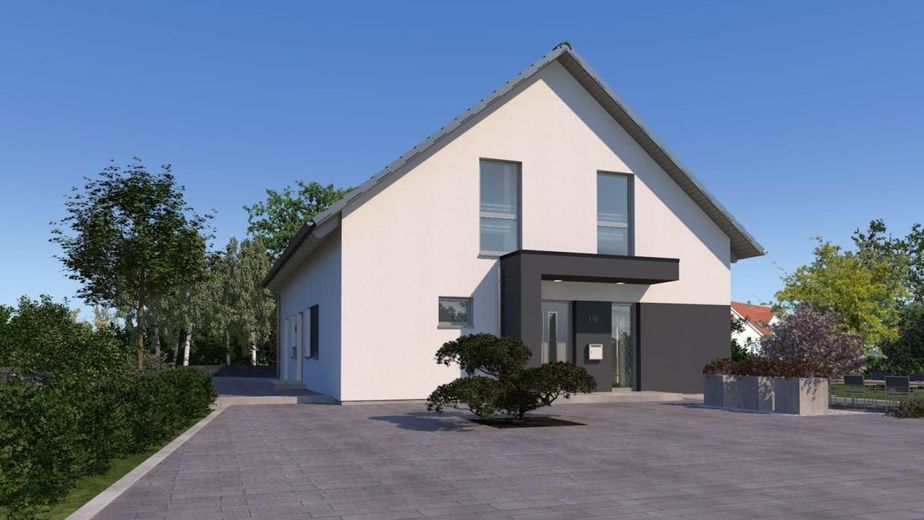 EIN ZUHAUSE FÜR DIE GANZE FAMILIE – Ansicht Eingang