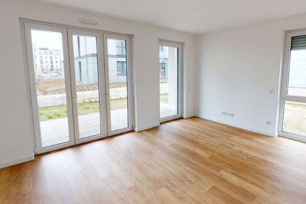 Un chez-soi avec style : appartement 3 pièces avec terrasse, jardin privatif et cuisine équipée !