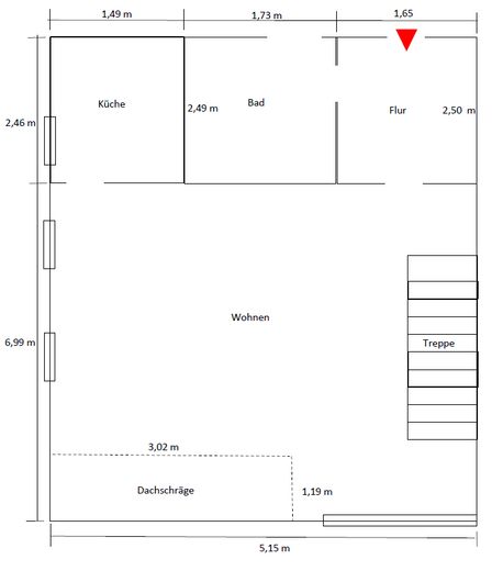 Moderne 2-Zi-Galeriewohnung mit EBK – Foto 10