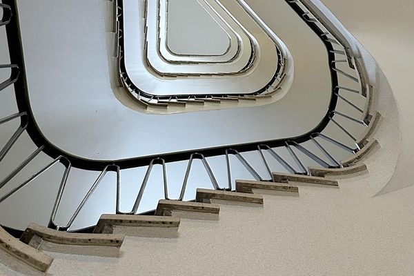 Hamburg'un merkezinde esnek alan
