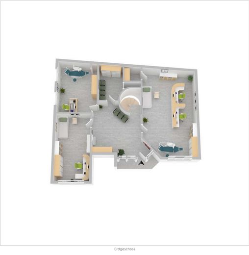Büro / Praxis / Co-Working / Atelier in zentraler Innenstadtlage von Offenbach a.M. – Erdgeschoss