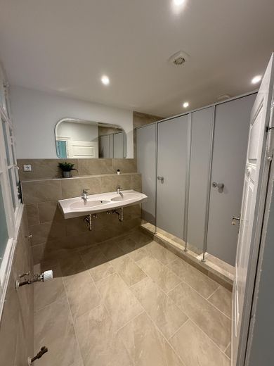 Dusche & Waschbecken