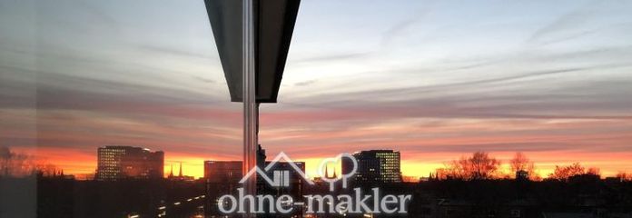 Rented 2-room apartment with loggia incl. underground parking space in Hamburg-Hohenfelde