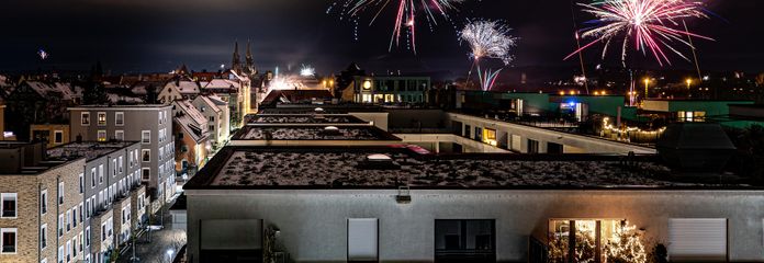 Aussicht vom Dachgarten