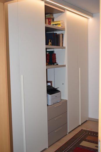 Einbauschrank in der Diele