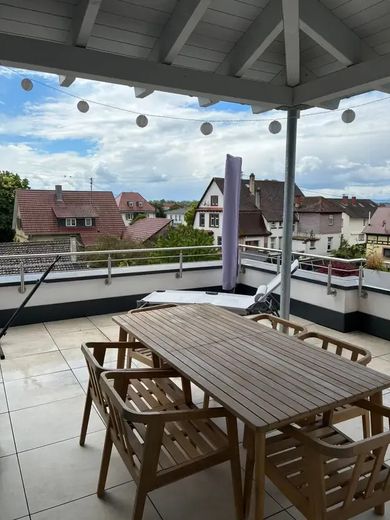 Exclusives 4,5 Zimmer Penthouse in ruhiger Lage in Schwanau - Ottenheim zu vermieten! – Dachterrasse