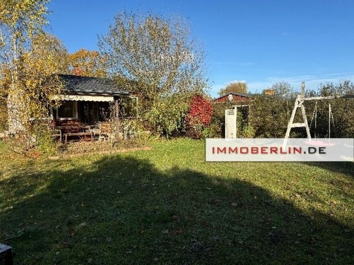 IMMOBERLIN.DE - Grazioso bungalow con giardino su terreno di proprietà nella colonia di giardini Tiergartensiedlung Oranienburg – Foto 1
