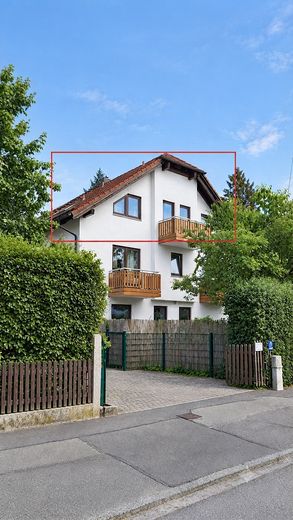شقة علوية مشرقة من غرفتين في ميونخ-تروديرينغ – Ansicht Wohnung