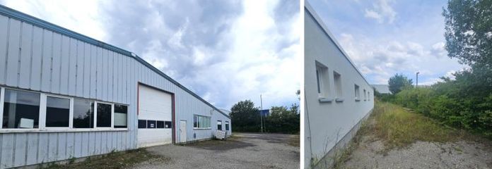 Produktions-/Warmlagerhalle mit Büro & Sozialtrakt, SP + zusätzl. Freifläche möglich
