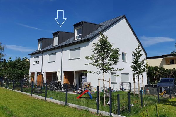 Vivienda energéticamente eficiente y saludable: nueva casa adosada de madera maciza con 6 habitaciones en Obermenzing