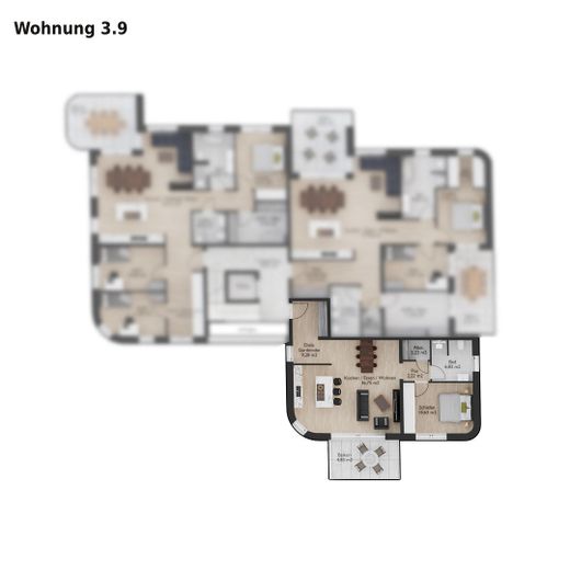 Wohnung 3.9
