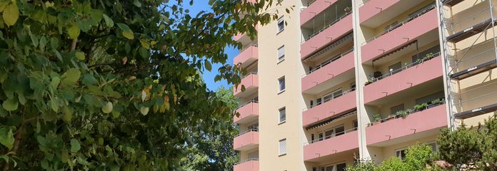 Blick auf die Wohnung