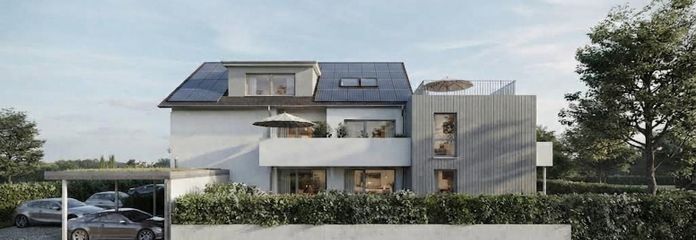 RESERVIERT - Sonne, viel Platz und Blick - 3-4-Zimmer Wohnung mit tollem Balkon und Außenstellplatz – unverbindliche Visualisierung