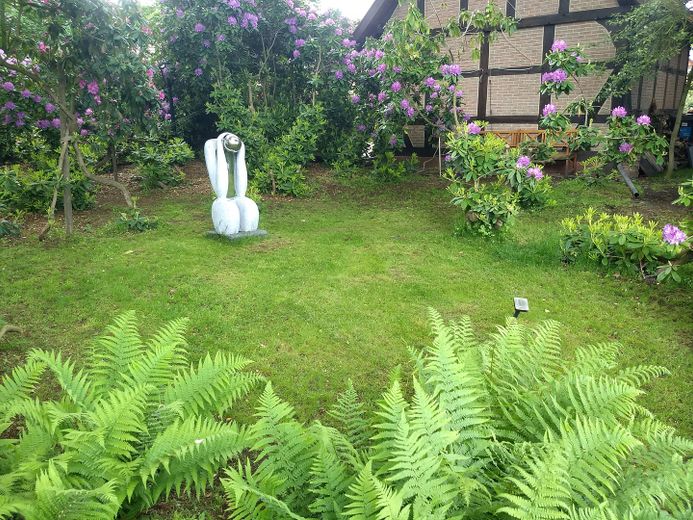 Bauernhausperle von 1750 Mitte der 80iger komplett saniert – Garten hinter Gartenhaus