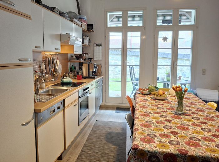 gepflegte 4,5-Zimmer Wohnung mit Gartenanteil am Rand der Altstadt – Ess-Küche