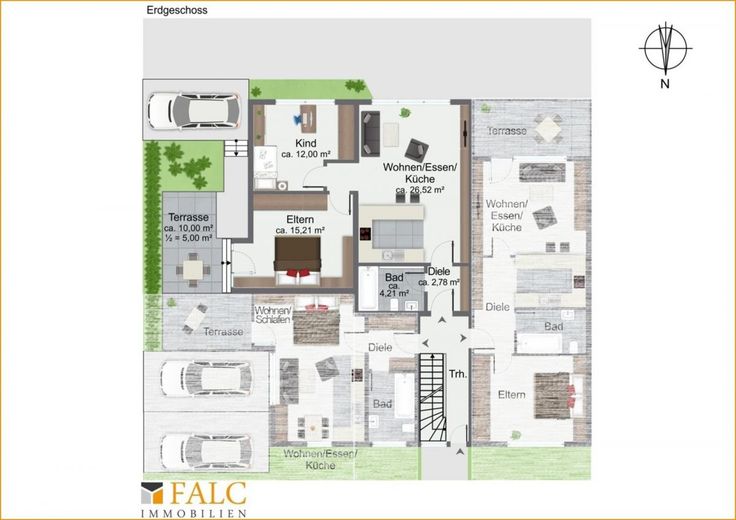 Grundriss Etage