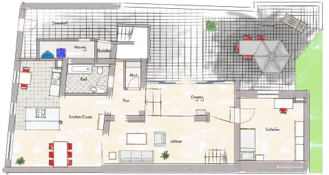 Erdgeschoßwohnung