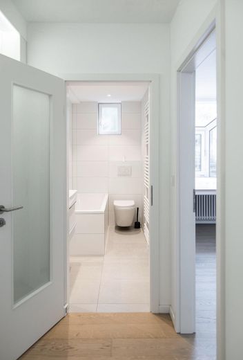 Ruime tuinmaisonnette over twee woonlagen in Hamburg-Eilbek – Bad (Souterrain)