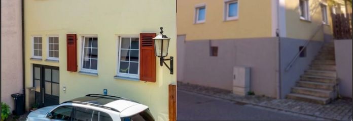 2 renovated income-generating properties as a package (commission-free) – Häuser von außen