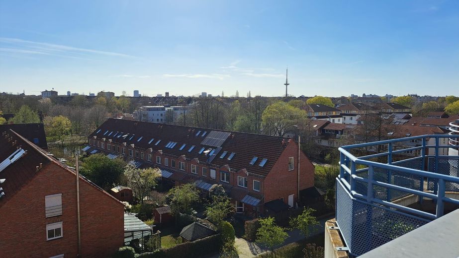 Najlepszy widok na Bremę – mieszkanie penthouse – Ausblick über Bremen