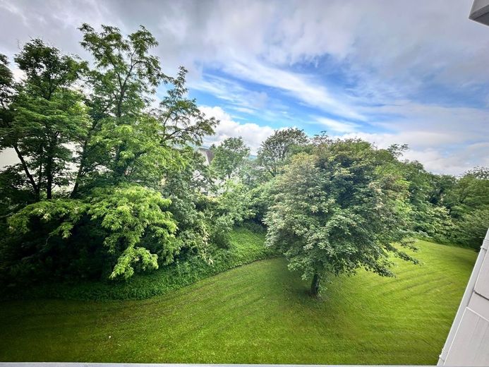 Ausblick vom Balkon