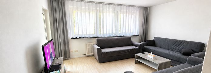 PROVISIONSFREI: Schöne 4 Zimmerwohnung mit Loggia in Mainz Bretzenheim zu verkaufen – Wohnzimmer