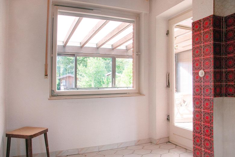 Küche – Blick Wintergarten 