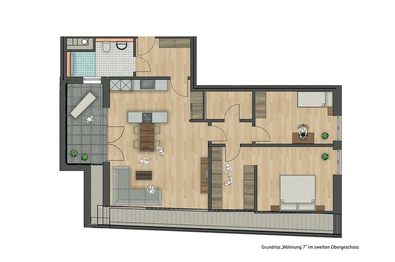 Mitten in Drensteinfurt – Charmate 3-Zimmer-Wohnung im Herzen der Innenstadt – Foto 16