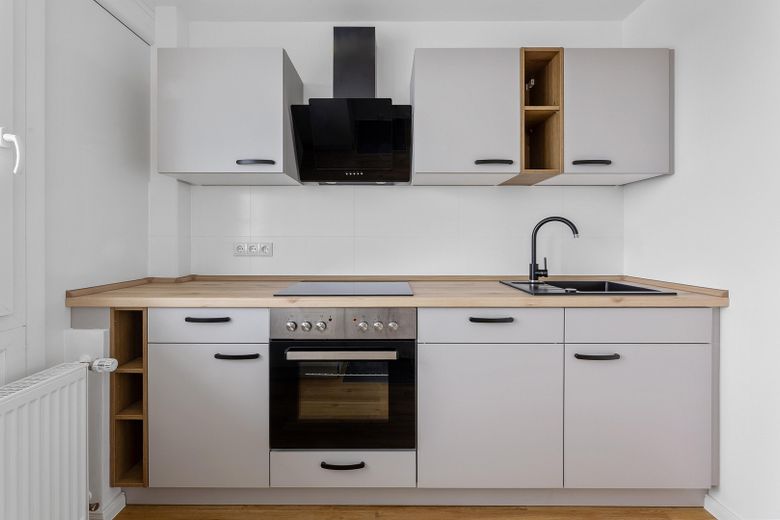 Erstbezug - sanierte 2-Raumwohnung – Beispiel Küche