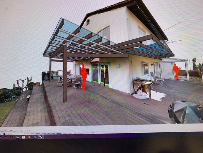 Einfamilienhaus mit Einliegerwohnung und viel Platz (Nutzfläche), 6 Zimmer, Bad Dürkheim – Gestaltungsidee Terrasse